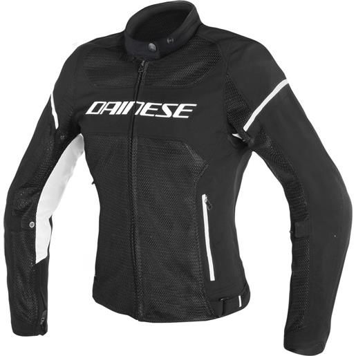 DAINESE - giacca DAINESE - giacca air frame d1 tex lady nero / bianco