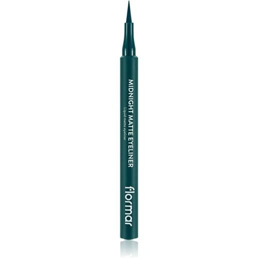 flormar midnight matte eyeliner 1 ml