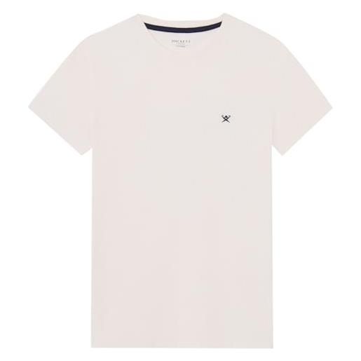 Hackett London piccola t-shirt logo ss, bianco (bianco), 15 anni bambini e ragazzi