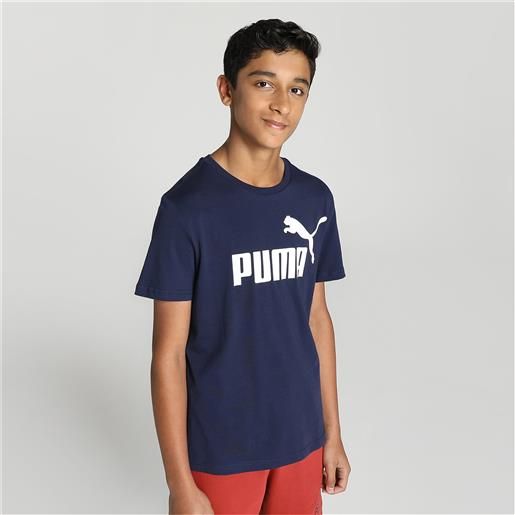 Puma ess logo tee tshirt ragazzo 4-16a Puma cod. 586960