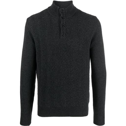 Corneliani maglione girocollo - grigio