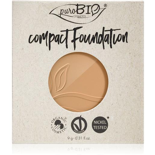 puroBIO Cosmetics compact foundation 9 g