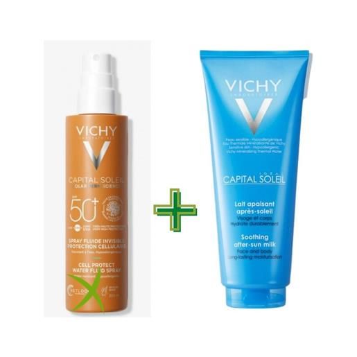 Vichy cell protect spf50 200 ml + doposole 100 ml