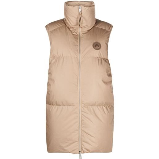 Canada Goose gilet imbottito con logo - toni neutri