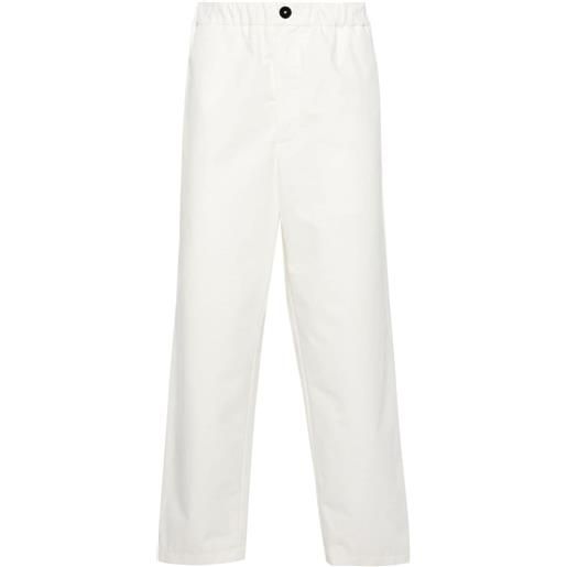 Jil Sander pantaloni impermeabili - bianco