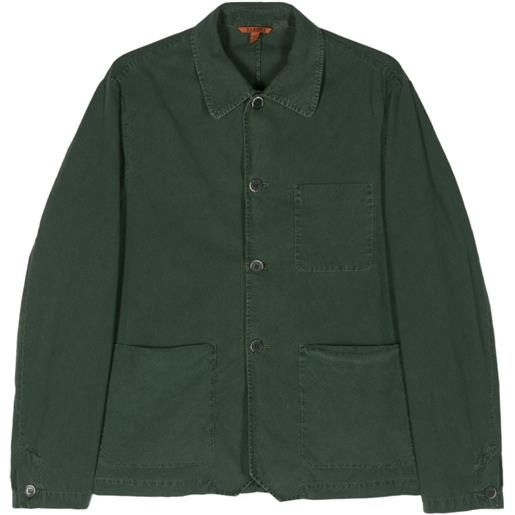 Barena giacca-camicia visal - verde
