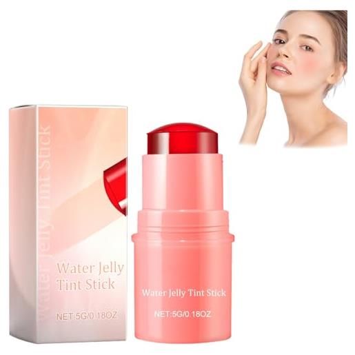 Rejckims milk jelly blush, milk jelly tint, jelly tint, sheer lip & cheek stain -buildable watercolor finish, milk jelly tint, milk jelly tint (light red)