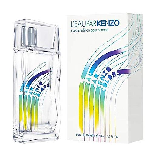 Kenzo colors pour homme - eau de toilette, da uomo, spray, 50 ml