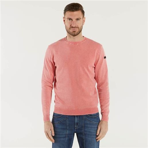 RRD maglioncino girocollo tecno wash rosa