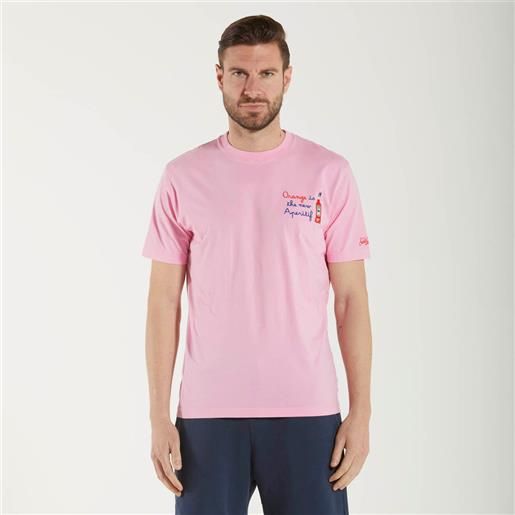 Mc2 saint barth t-shirt spritz aperitif rosa