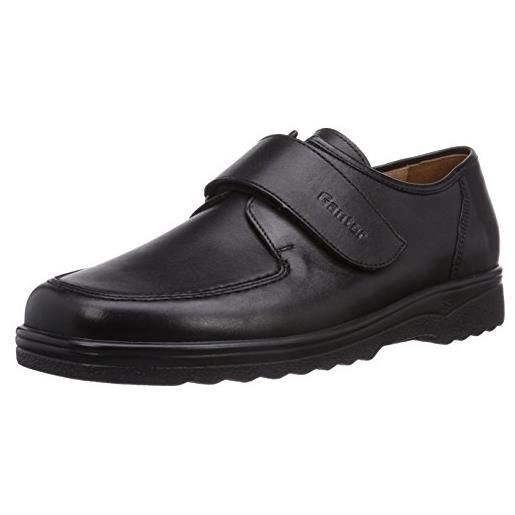 Ganter eric, scarpe chiuse non stringate, larghezza: g uomo, nero (schwarz (schwarz 0100)), 42.5