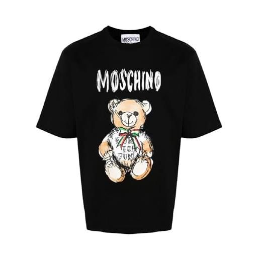 MOSCHINO t-shirt archive teddy nera 48