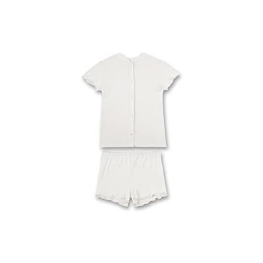 Sanetta 245439 set di pigiama, white pebble, 152 cm bambine e ragazze