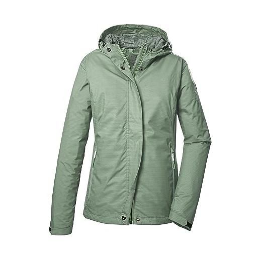 Killtec donna giacca funzionale/giacca outdoor con cappuccio kos 68 wmn jckt, dark ocean, 46, 41347-000