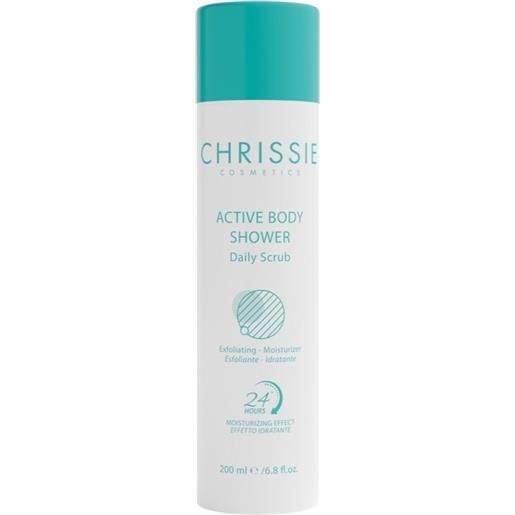 vivipharma chrissie active body shower daily scrub 200 ml