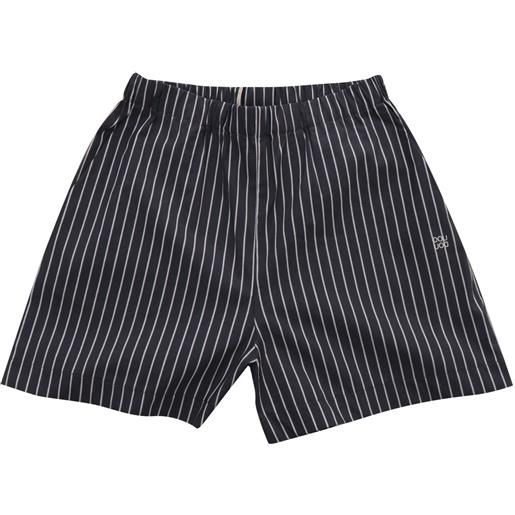 Dou-Uod shorts a righe con logo