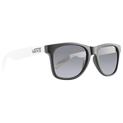 Vans - occhiali da sole vlc0ba2 spicoli 4 shades wayfarer, uomo, black (black/white)