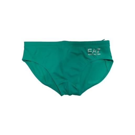Emporio Armani ea7 costume slip da mare uomo con logo - 901000 (48, spectra green)