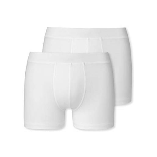 Schiesser 173535 - confezione da 6 pantaloni da 95/5, bianco, 164 cm