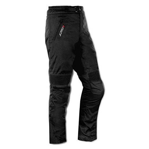 A-Pro pantaloni cordura tessuto moto impermeabile termaca sfoderabile touring uomo 38
