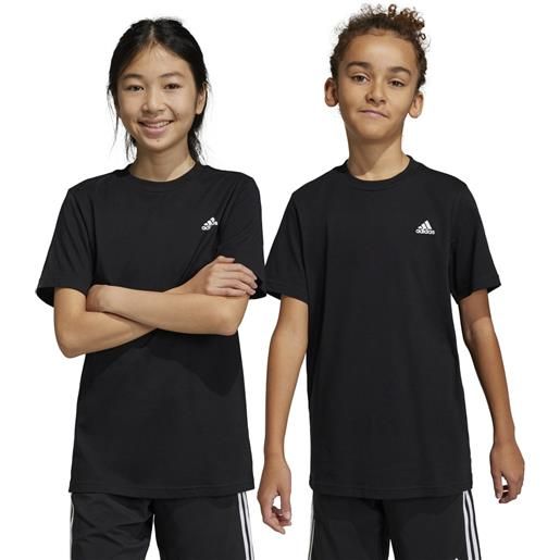 Adidas t-shirt junior black/white