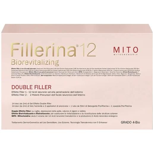 Amicafarmacia fillerina 12 biorevitalizing double filler mito grado 4 trattamento intensivo 30ml+30ml +50ml