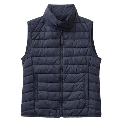 United Colors of Benetton gilet 2twddj003 giacca, blu notte 016, s donna