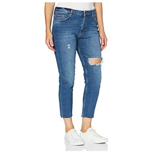 Lee Cooper holly cropped jeans, blau, standard donna