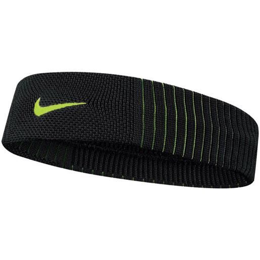 Nike fascia per la testa Nike dri-fit reveal headband - black/volt/volt
