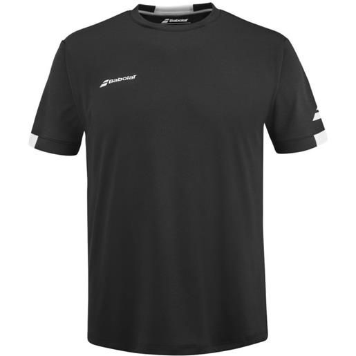 Babolat t-shirt da uomo Babolat play crew neck tee men - black/black