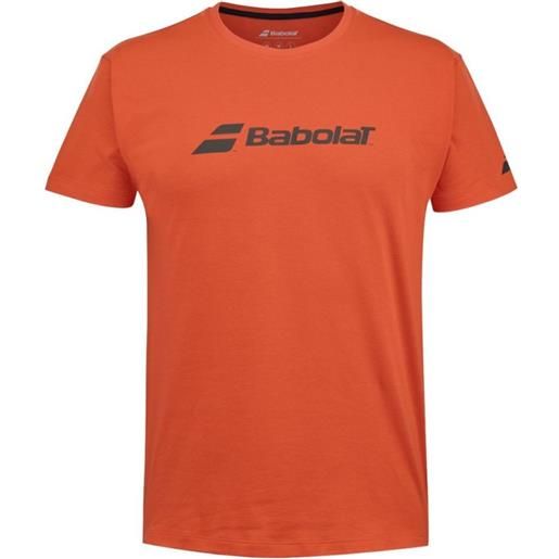 Babolat maglietta per ragazzi Babolat exercise tee boy - fiesta red