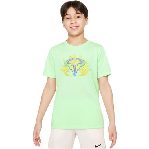 Nike maglietta per ragazzi Nike kids dri-fit rafa t-shirt - vapor green
