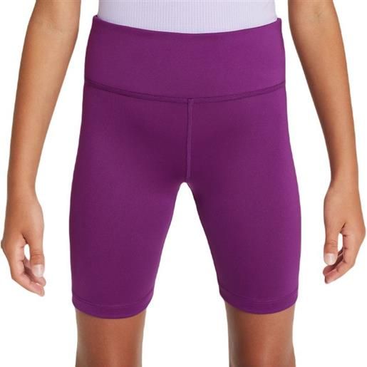 Nike pantaloncini per ragazze Nike kids dri-fit one bike shorts - viotech/white