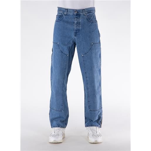 GARMENT WORKSHOP. jeans denim double knee uomo
