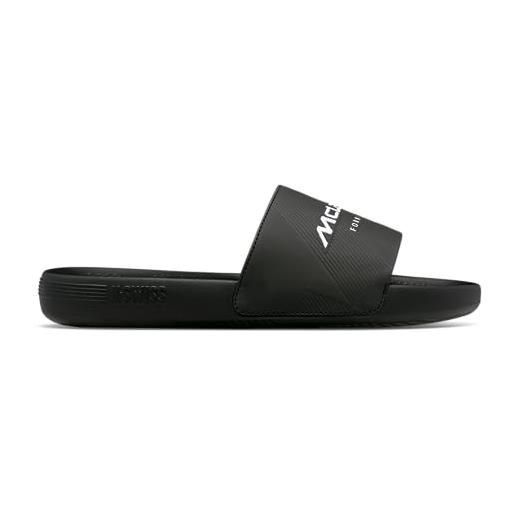 K-Swiss slide sandal x mclaren, mocassino donna, bianco, 35.5 eu