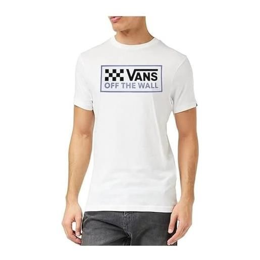 Vans wrecked angle t-shirt, bianco, xl uomo