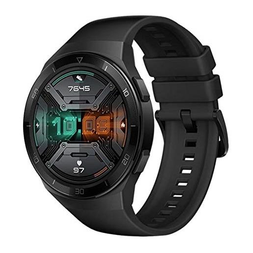 HUAWEI watch gt 2e smartwatch, 1.39 amoled hd touchscreen, gps e glonass, auto rileva 6 sport, tracking di 15 sport diversi, vo2max, battito cardiaco in tempo reale, black