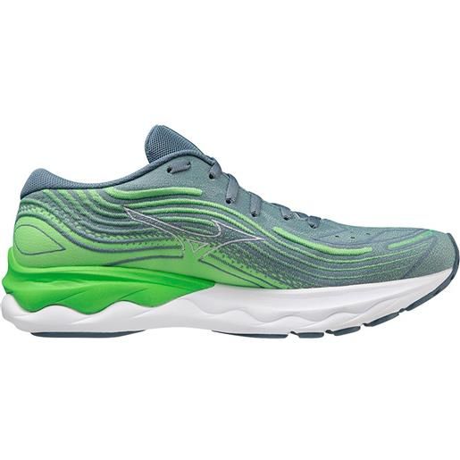 Mizuno wave skyrise 4 running shoes verde eu 40 uomo