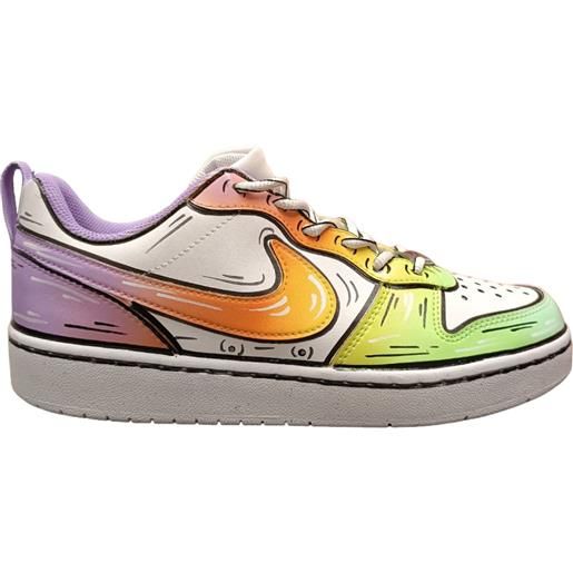 SEDDYS X NIKE sneakers custom arcobaleno - pastel raimbow - multicolor