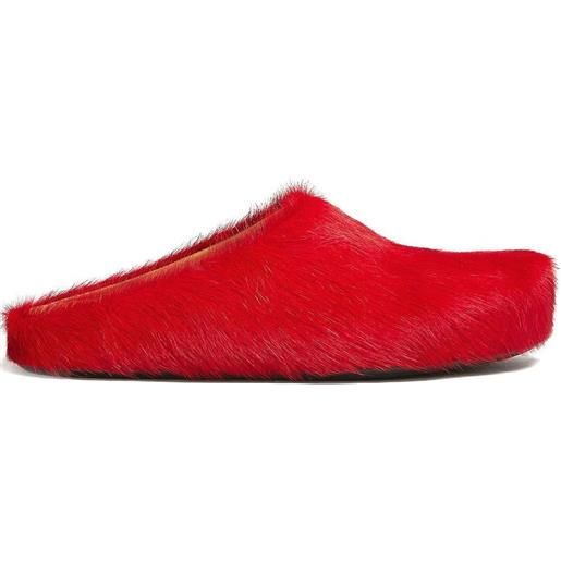 Marni slippers fussbet sabot - rosso