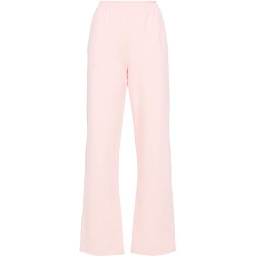 Acne Studios pantaloni sportivi con stampa - rosa