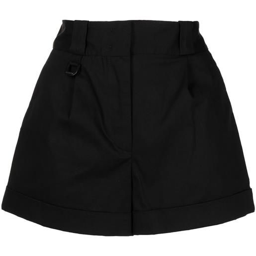 Vivetta shorts a vita alta - nero