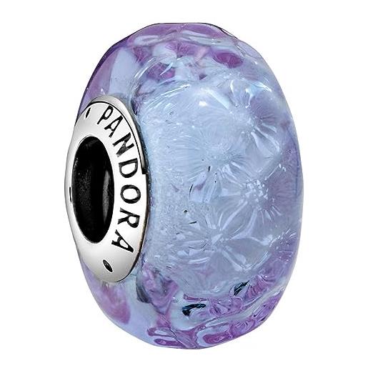 Pandora 798875c00 perlina da donna in vetro di murano argento. 