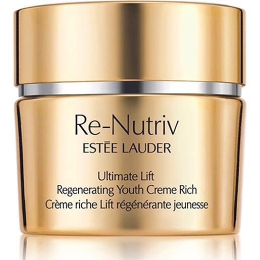 Estee Lauder re-nutriv ultimate lift regenerating youth creme rich 50 ml ultra nutriente rinforzante rigenerante crema
