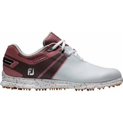 Footjoy pro sl sport womens golf shoes white/black/burgundy 38,5