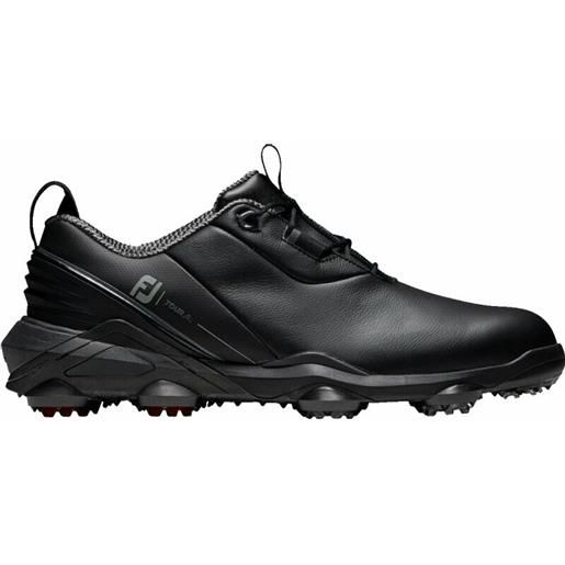 Footjoy tour alpha mens golf shoes black/charcoal/red 44,5