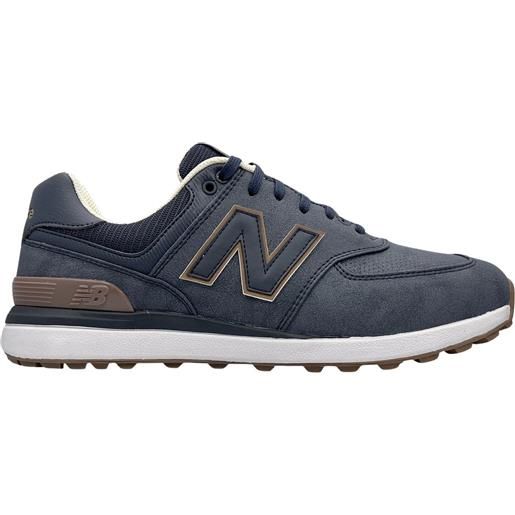 New Balance 574 greens mens golf shoes navy/gum 43