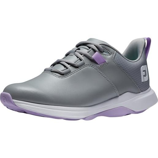 Footjoy pro. Lite womens golf shoes grey/lilac 37