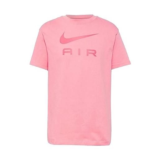 Nike w nsw tee air bf t-shirt, rosso sportivo, blu reale, bianco, s uomo