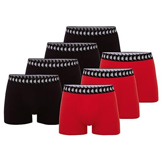 Kappa boxer shorts, black, l men's